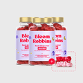Gummies con melatonina, melissa e passiflora per addormentarsi più velocemente